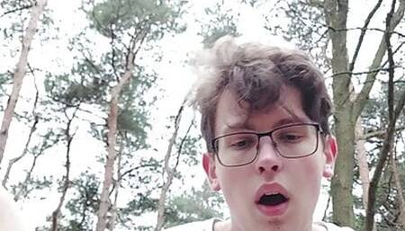 Plugging myself in the woods