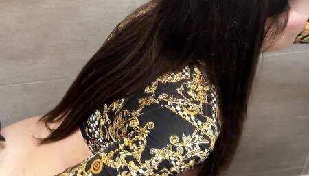 Risky sex in public Toilet in Coffee Shop ( She was too loud )