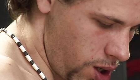 n the public toilet have handsome well-built teen the first gay experiencewith violent deep blowjob