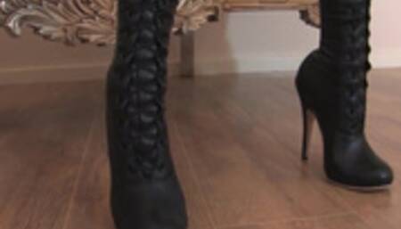 Mistress Eleise De Lacy - Boot Spunk