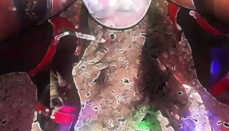 Kandi Kums In Rainbow Kolorz - a trip into fantasy land with  anal play