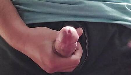 Stroking to a huge finish
