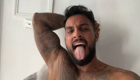 Mouth fetish fuck POV | My first mouth tour - Lalo Cortez