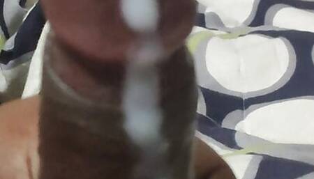 Big uncut cock cum for u