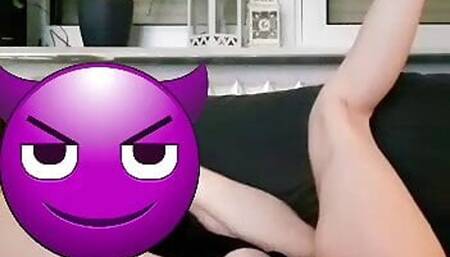 Beautiful horny wife enjoys herself
