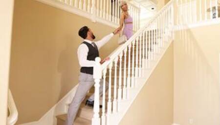 Straight guy fucks shemale Itzel Saenz