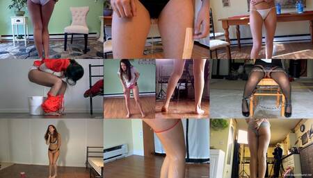 Jasmine's Panty Wetting Compilation (WMV 1080p) - Jasmine St James