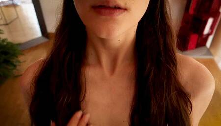 Closeup Fucking Gf's Tiny Throat