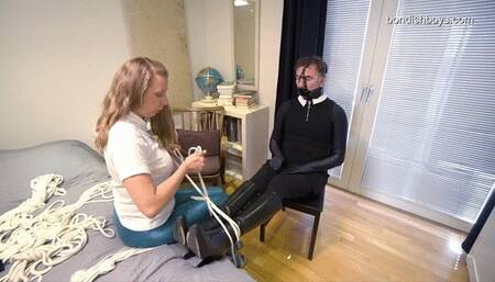 STUCK IN THE RESTRAINT CHAIR