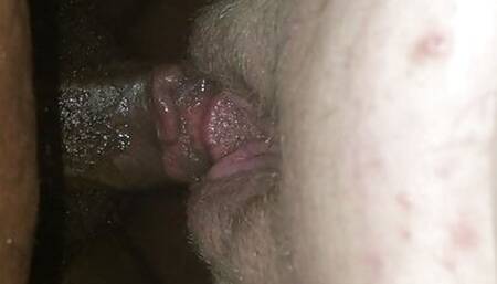 Taking dick and squirting
