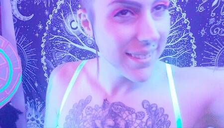 UV Painting Date Night With Davey