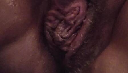 Wet Squirt !!!! Violet-Sapphire Masturbation with dildo