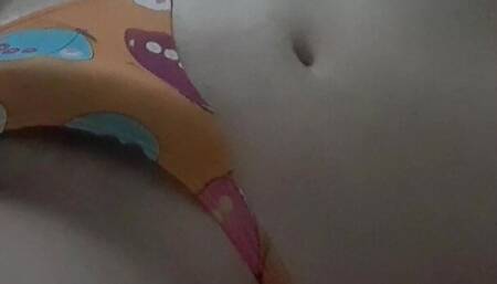 my hard penis inside butterfly panties