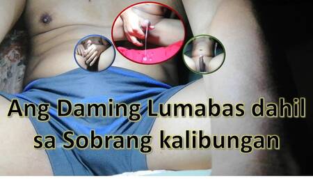 Pinoy Jackolito's  Lot of Sperm that came out due to Excessive Lust.