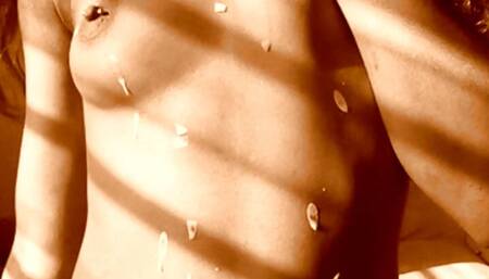 I like that candle Wax on my skin