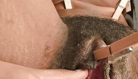 Kinky slut masturbation