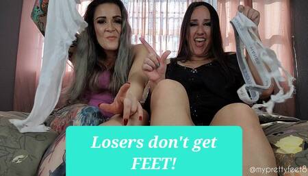 Wedgie Loser for Feet