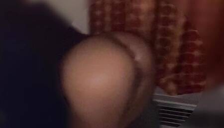 She shows off her pretty little round ass before she gets fucked. Click ONLYFANS link for more content