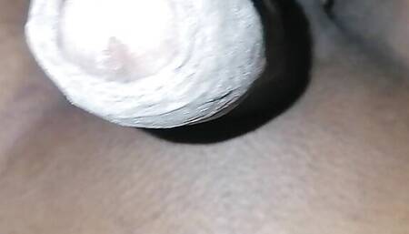 As soon as I came back from the office I reminded my aunt to masturbate with the long dick and put some cum in the dick