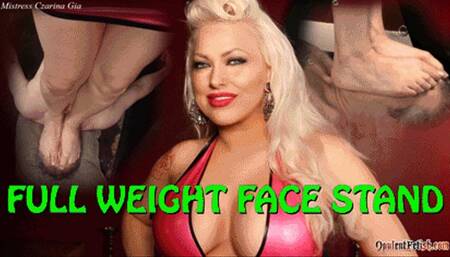 Full Weight Face Stand wmv