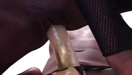 Ebony Lesbians Squirt Hard!