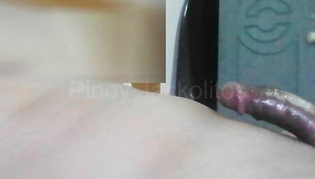 Pinoy Jakol, Bagets Cumshot, while watching Porn Movie