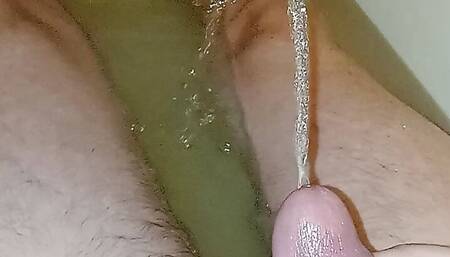 pissed on the legs