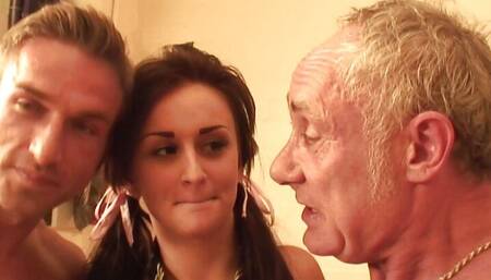 Naughty School Girl Keira Learns A Lesson From A Big, Thick