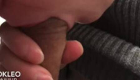 LeoKleo Amateur Public Blowjob in Changing Room. I Swallow all Cum.