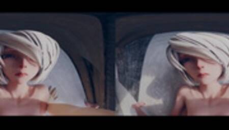 Nier Automata 3D Animation Hentai 3D VR Game 360 Gameplay