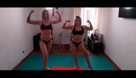 PAMELA STRONG VS SAMANTHA , FULL CHALLENGE