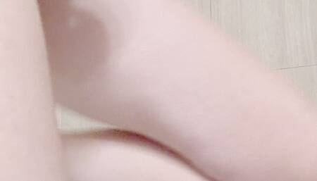 Shower Pee Desperation with Vibrator