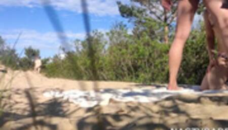 Nude beach sex voyeur watching us PART 1