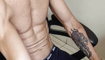 Jerking off in the room