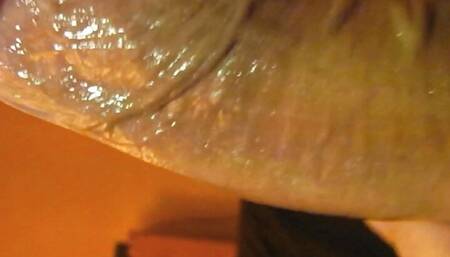 Cumshot from side angle