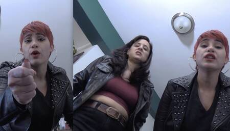 BITCH BEATDOWN - Jamie & Sahrye - POV, Punching, Kicking, Stomping, Bullies - WMV