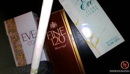 EVE 120's Ultra light menthol vintage inside 2