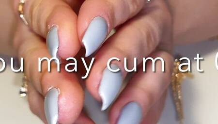 Long Nails Tapping JOI