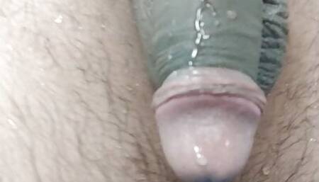 Big dick with cleaning water running down suck it feel it rub it on your pussy
