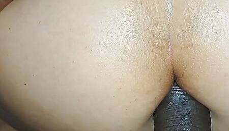 WildEnglishBBW BBC Nata4sex hardcore anal drilling loud moaning orgasm