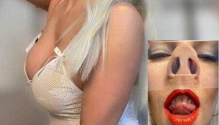 Piggy nose, pussy, stockings MP4