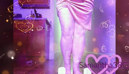 Samantha 38g perfect bbw feet, high heels and foot fetish Valentine's day 2023