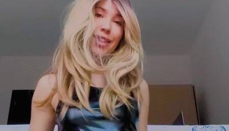 Cum Play With Me in leather underwear