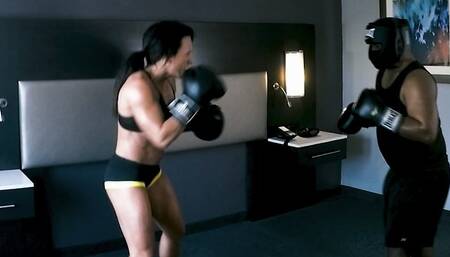 Kandylegs vs Ruby Muscles in a Hardcore Sex Wrestling Match