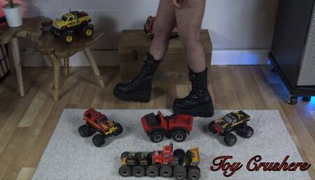Rare Vintage RC Toys CRUSHING