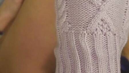 MY CUNT, DESTROYED BY A LONG FUCK, IS THROBBING WITH ORGASM IN CLOSE-UP