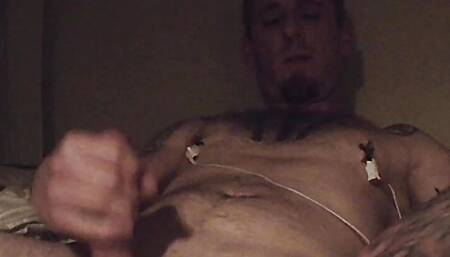 Masturbation and nipples electroshoking