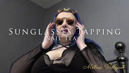 Sunglasses Tapping Nail Tease (wmv)