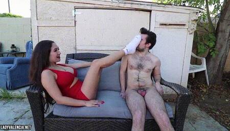 Smelly Foot and Sock Tease