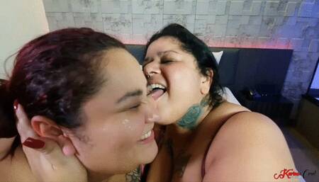 GETTING TO KNOW THE FETISH "FACE LICKING" - BY TURBINADA BBW - CLIP 4 IN FULL HD - KC 2023!!!